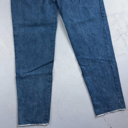 Vintage 90s Eddie Bauer Medium Wash Relaxed Fit Denim Jeans Womens 16 29x34