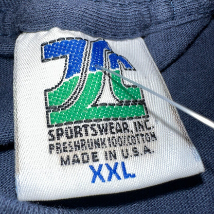 Utah State USA 2XL VTG T Shirt Single Stitch College University Art Graphic