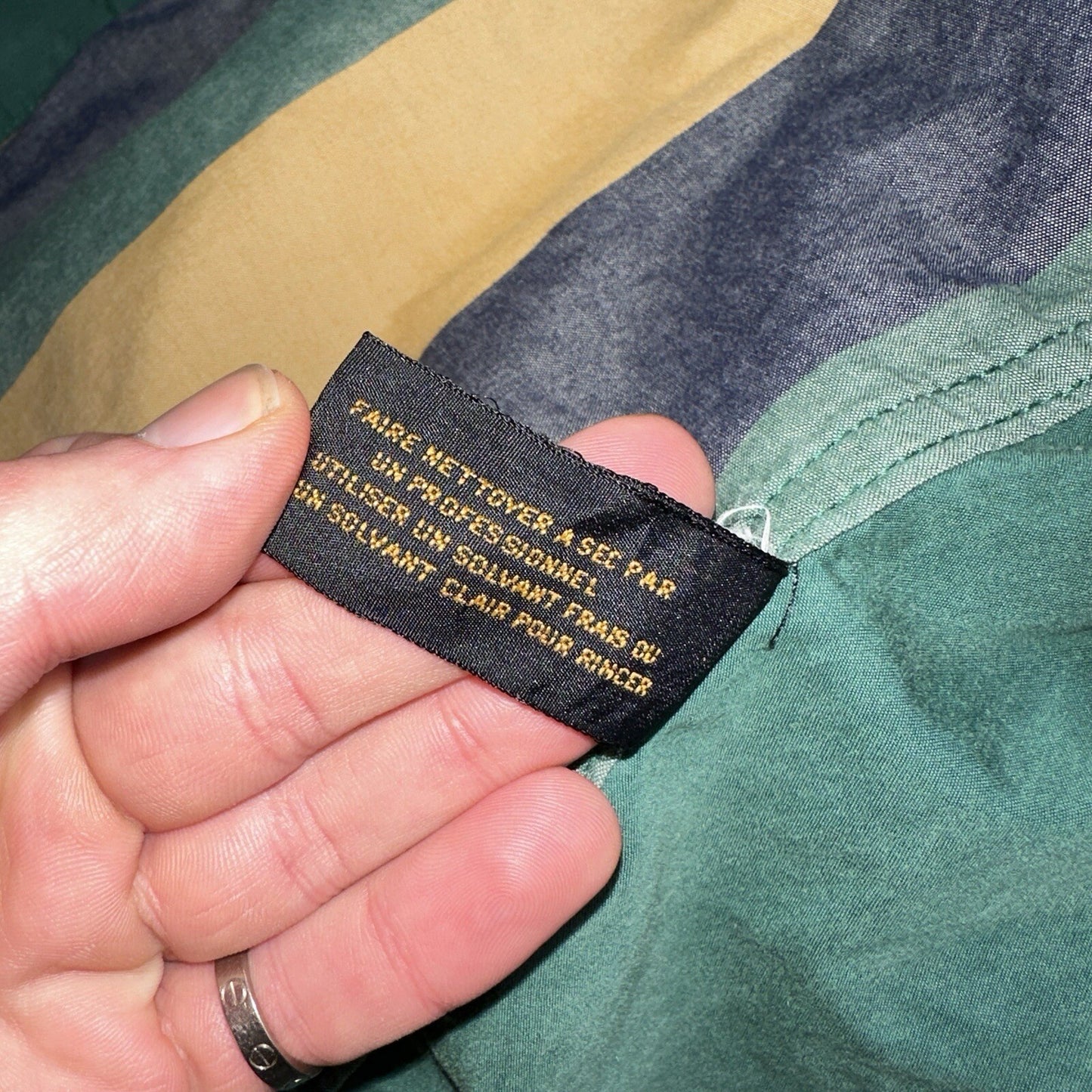 Eddie Bauer VTG Jacket L Full Zip Garden Chore Faded 1980s 80s Rare Coat Hiking