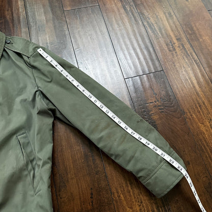 VTG 1960s AG-274 Military Green Water Repellent Jacket 42R Gabardine Rockabilly