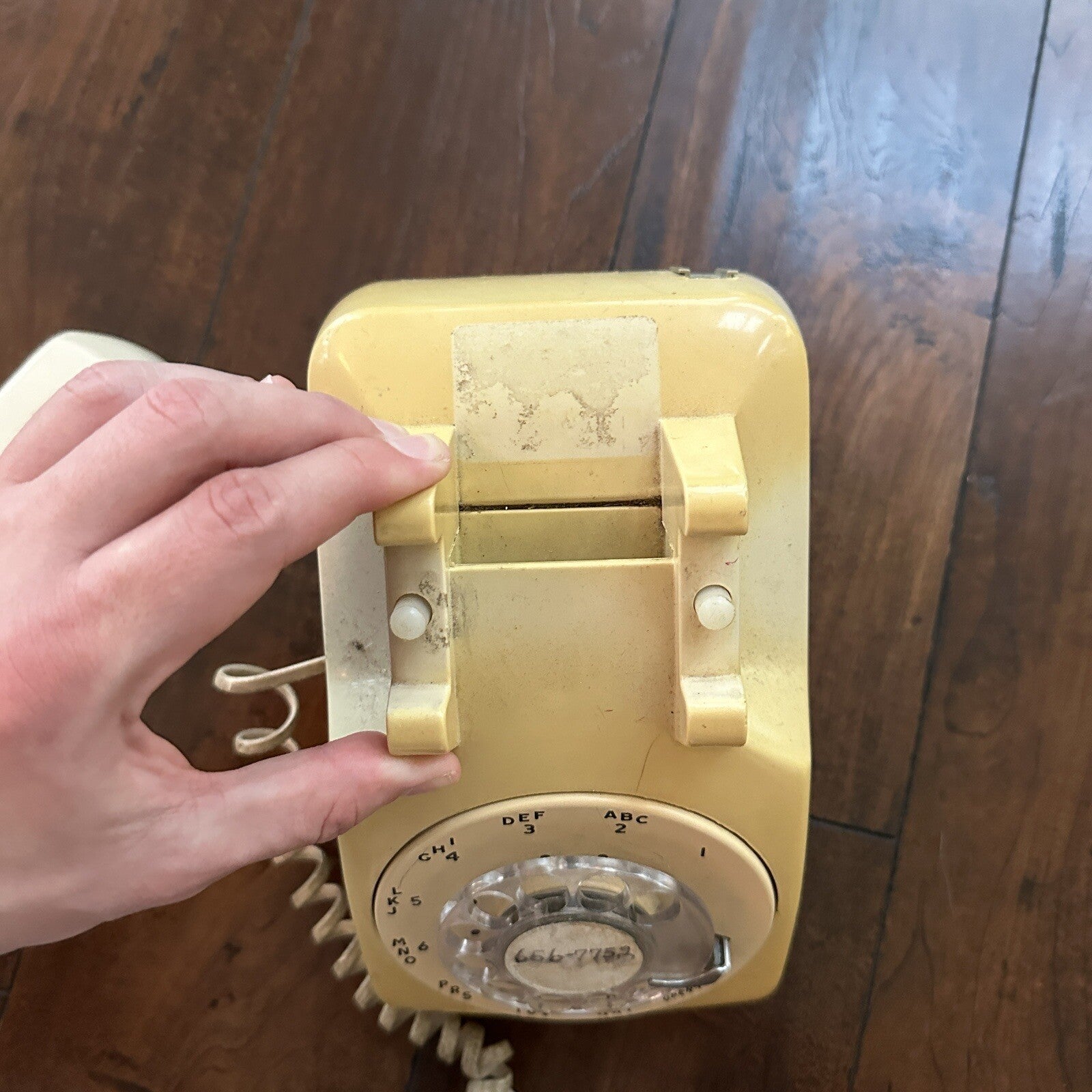 VTG Bell System Western Electric Beige Rotary Dial Desk Telephone 500 NE591 60s