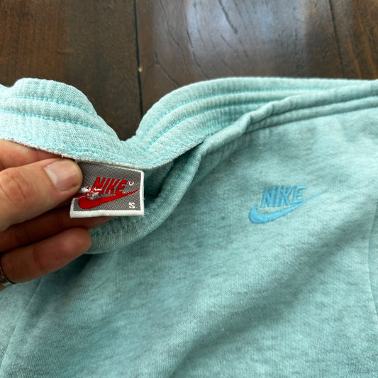 VTG Nike Athletic Blue Sweatpants S Drawstring Adjustable Jogger Y2K Gym