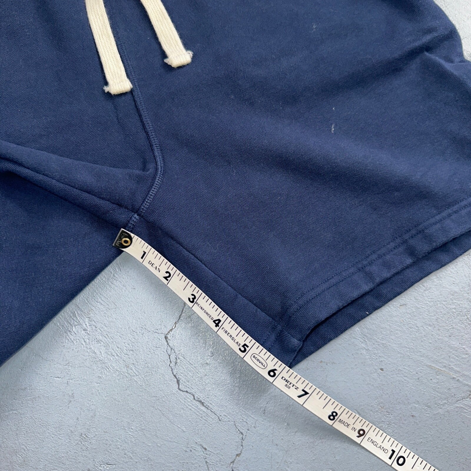 Tracksmith Men’s Trackhouse Post Run Heavyweight Fleece Lined Sweat Shorts Large