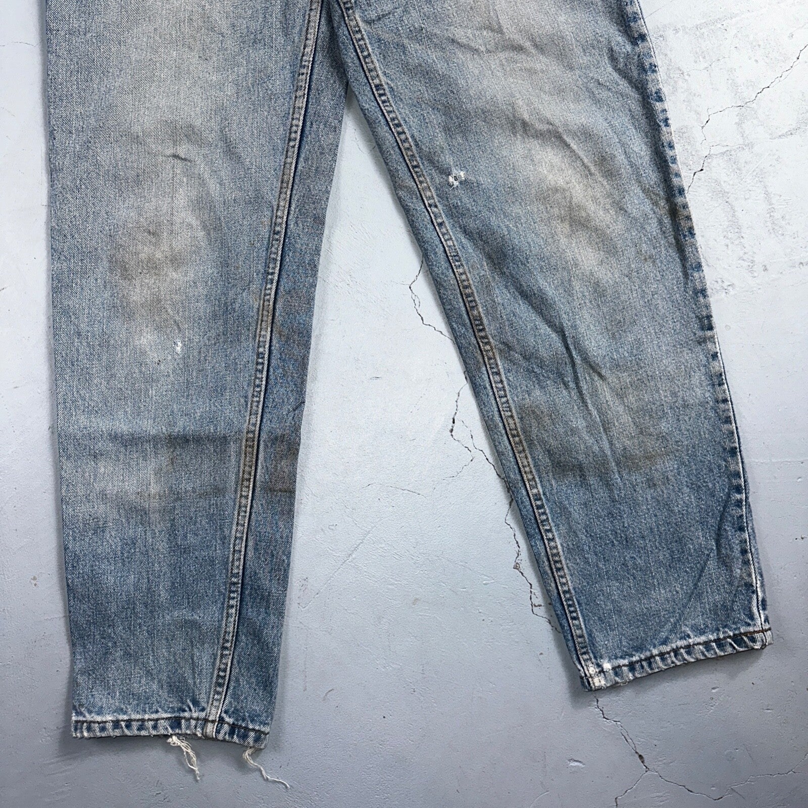 Levis 560 Vintage 90s Canada Red Tab Loose Fit Tapered Leg Blue Jeans 31x34