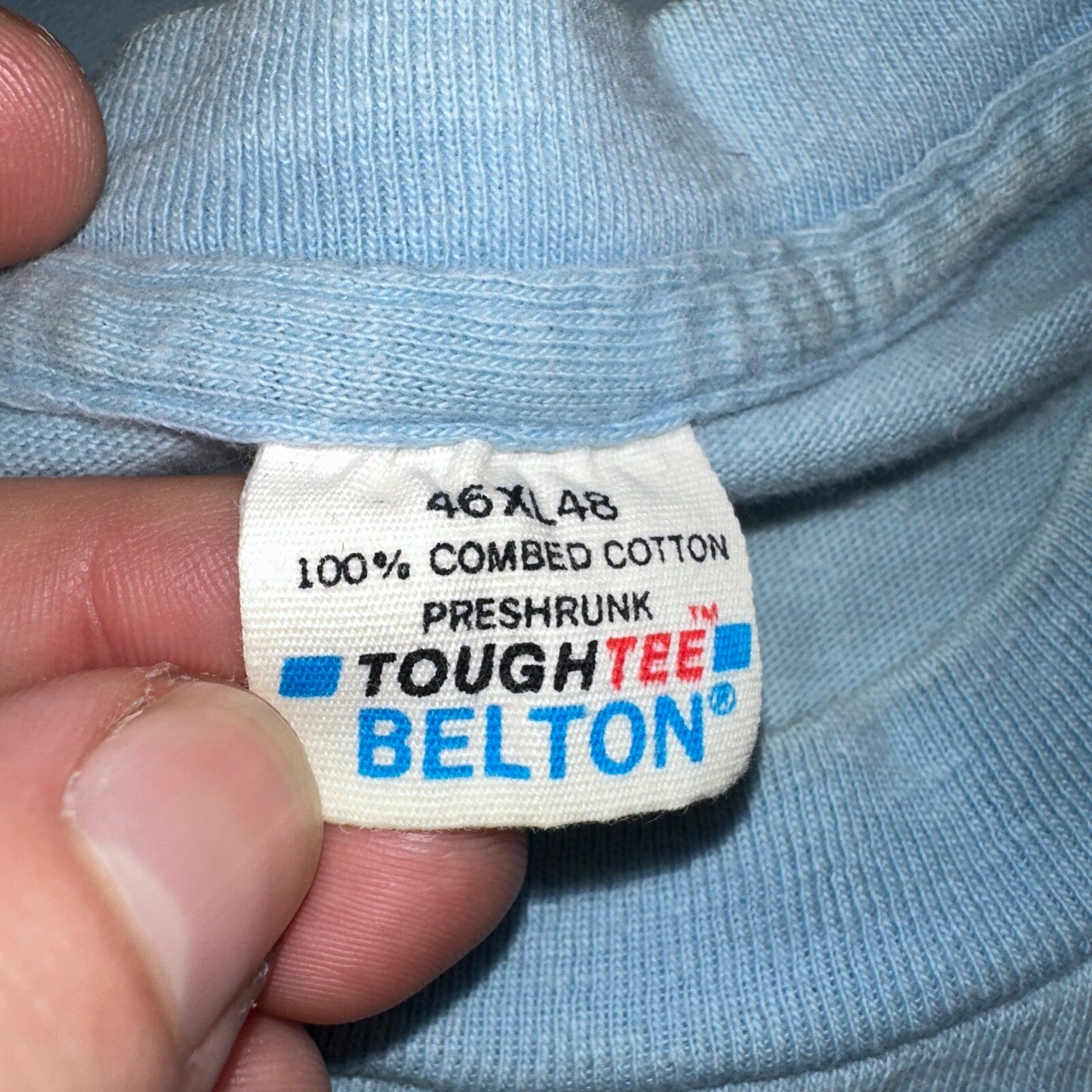 SAS Student Assisting Students 80s Belton VTG T Shirt College University USA