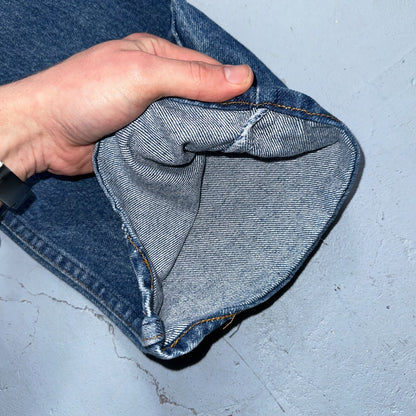 Levis 517 Vintage 80s USA Orange Tab Bootcut Flare Blue Worn Jeans Act 31x30