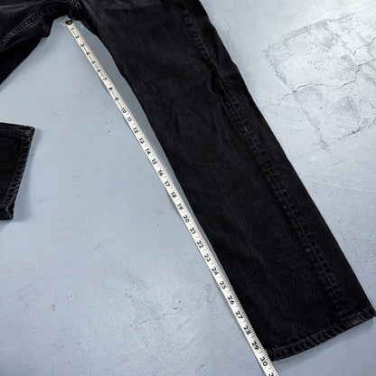 Levis 501 Vintage 90s Mexico Straight Leg Jeans 30x32 Y2K Dark Wash Act 27x30