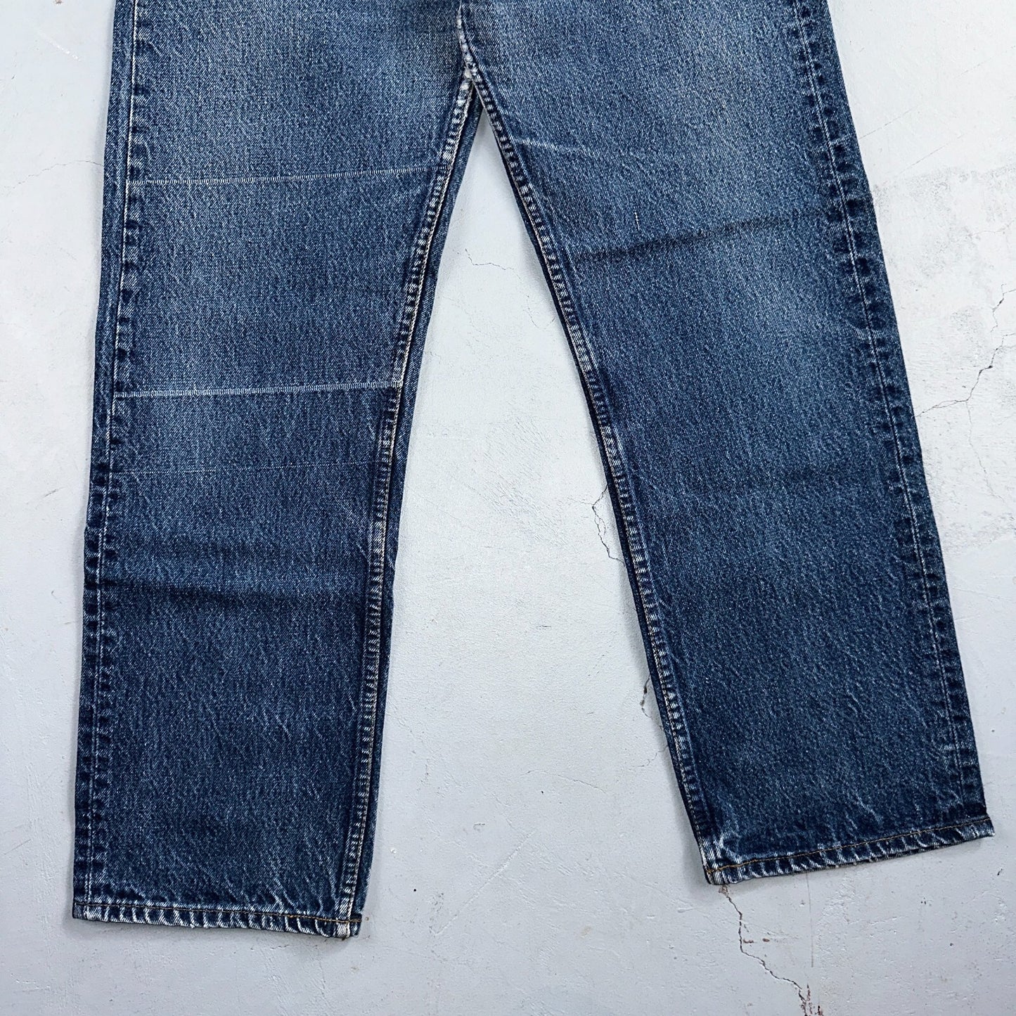 Levis 501 Vintage 80s USA XX Straight Leg Jeans Blue Med Wash 33x32 Act 30x27