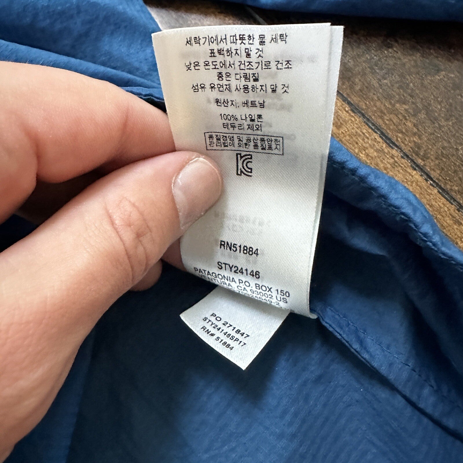 Patagonia Womens Blue Levitation Hoody Slim Fit in Size S