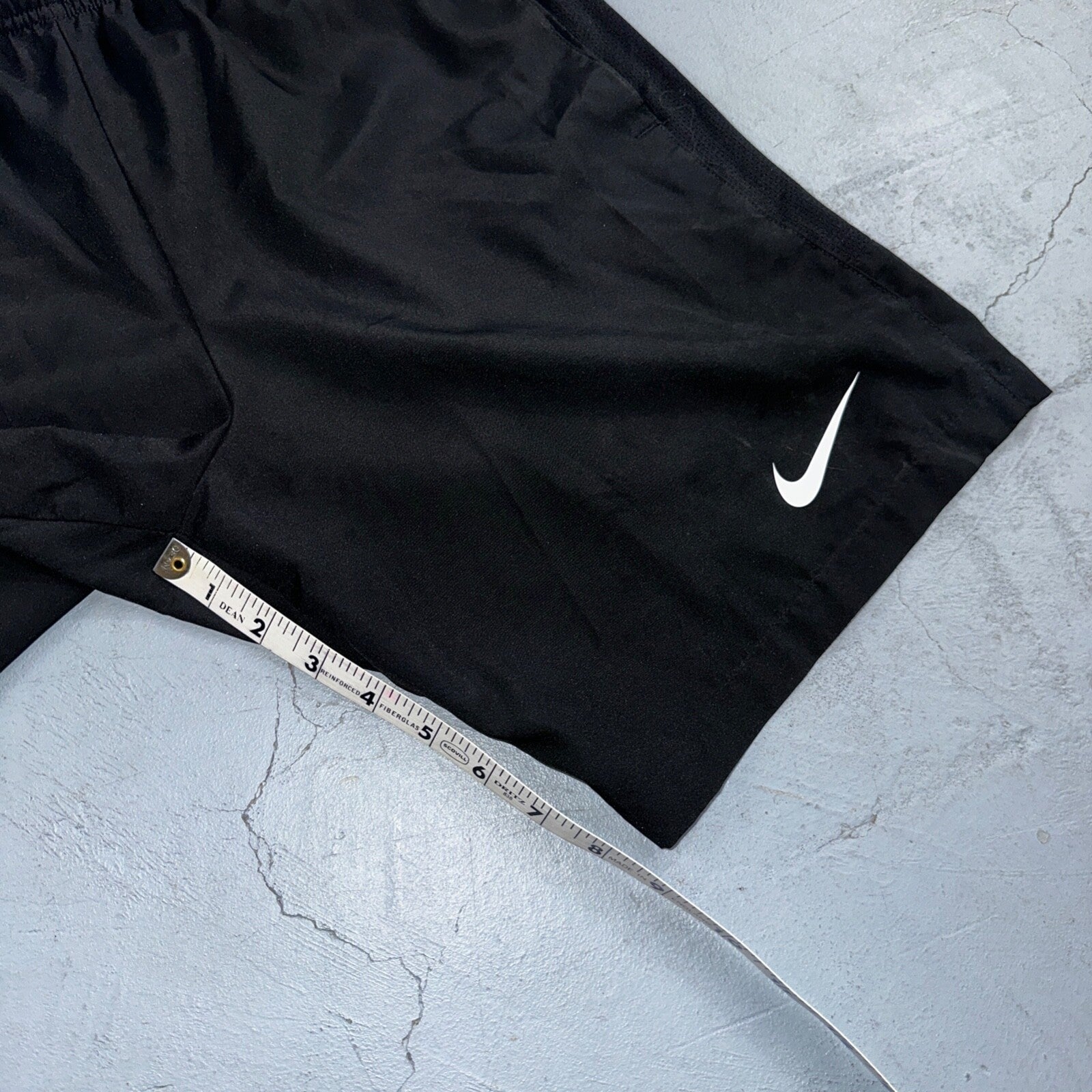 Nike Mens Athletic Gym TNNS Muscle Shorts Dri Fit Black Gym Sports Small