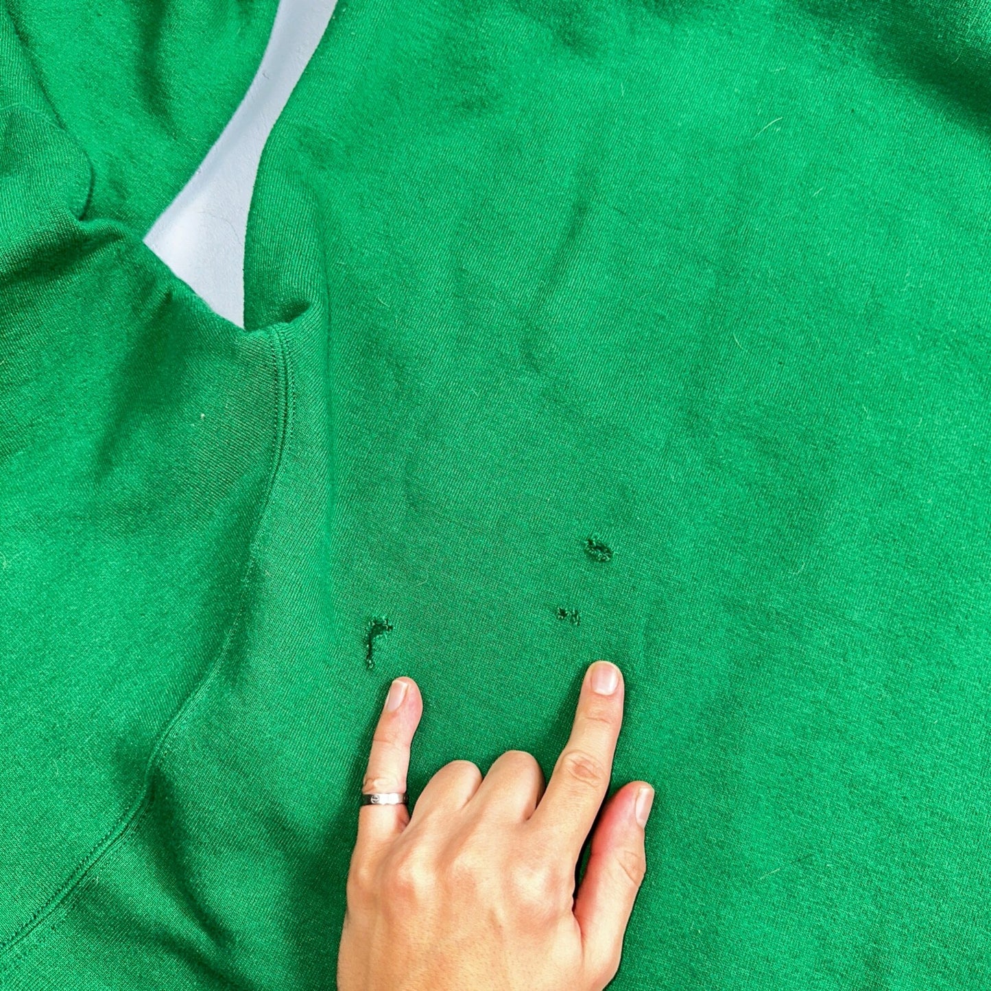 Oregon Ducks Donald Russell Athletic Sweatshirt 2XL VTG Crewneck Green 90s USA