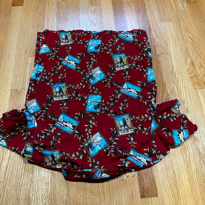 VTG Hilo Hattie Hawaiian Original Shirt Mens M Palms Tropical Floral Hawaii USA