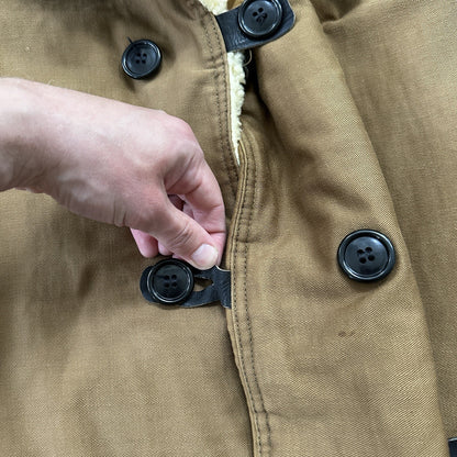 VTG 1930s 1940s USMC Deck Jacket 42 USN US Military 30s 40s Transport Mackinaw