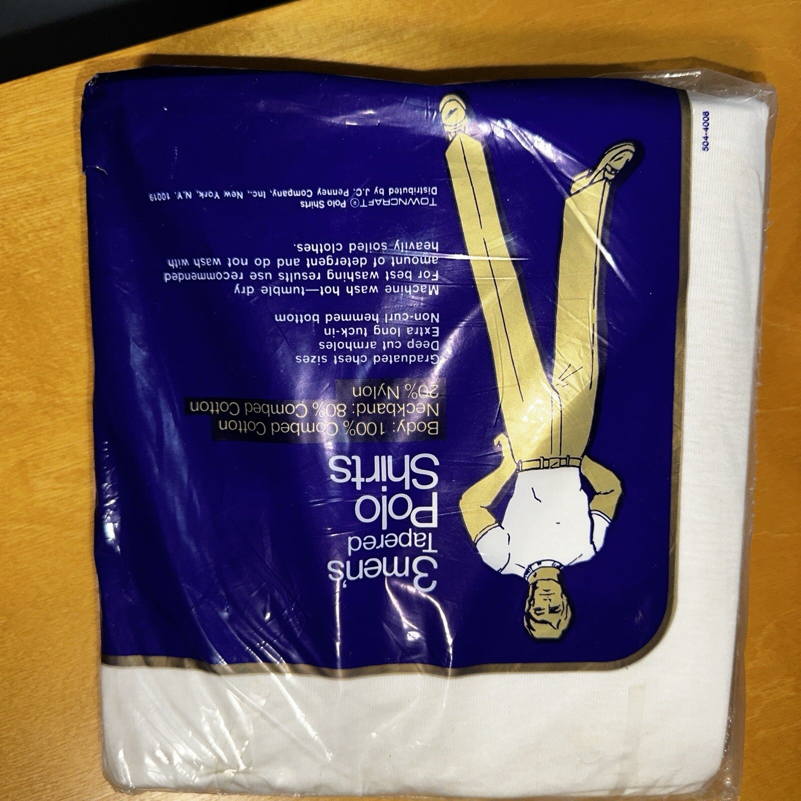 1970s JCPenney Vintage White Blank T Shirt Mens Rockabilly Lot Of 6 Pack 60s 70s