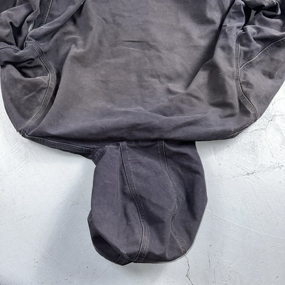 Carhartt Jacket VTG Mens Large Purple Hooded Distressed Bomber J208 MDT Thrashed