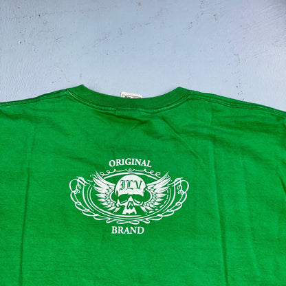 Vaginatarian VTG T Shirt Funny Adult Content Love Sexy Hot Girl Green Skate Punk