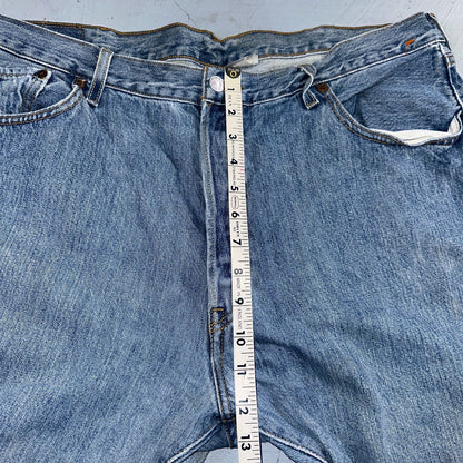 Levis 501 Vintage Y2K XX Straight Leg Jeans Blue Light Wash 40x34 Act 40x32