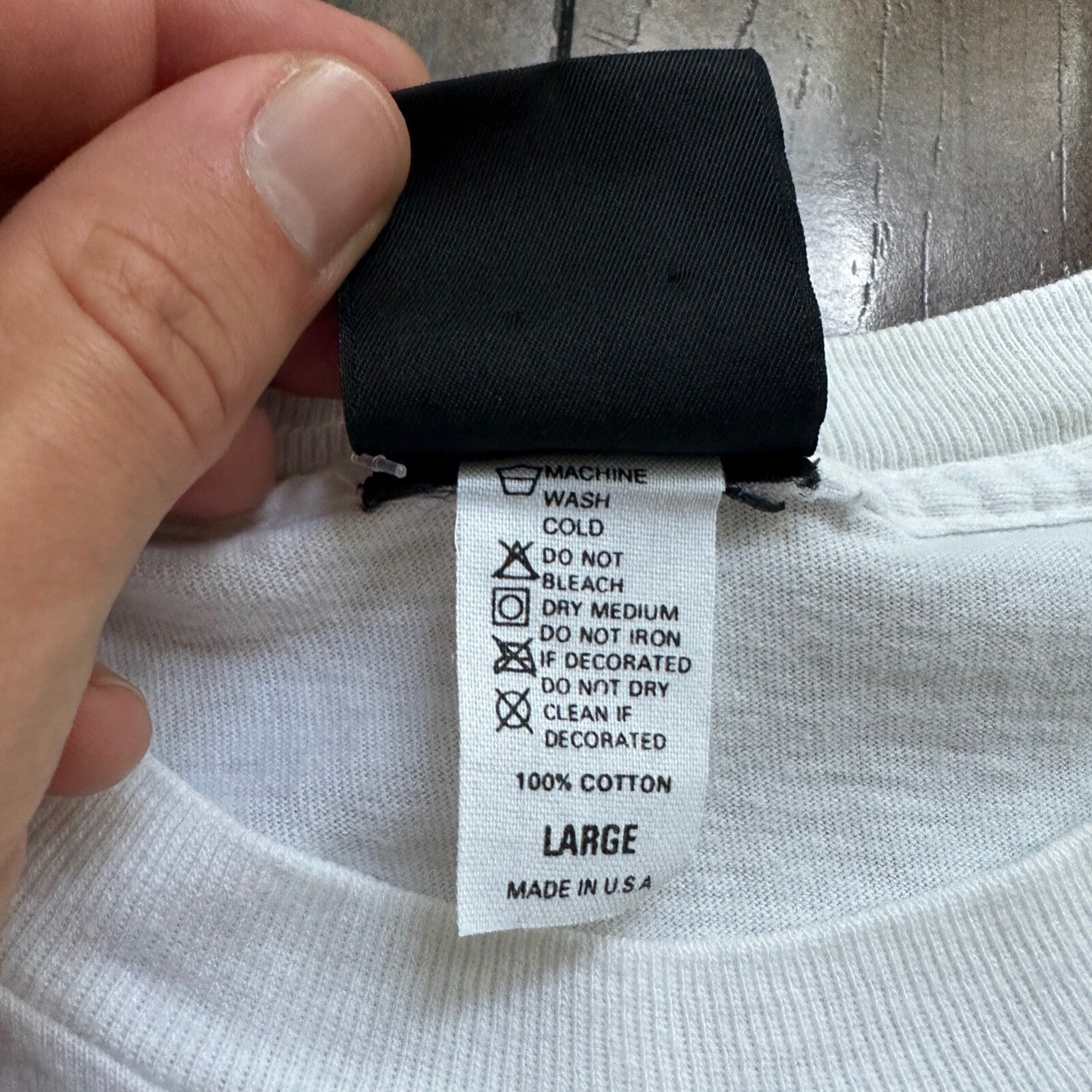 Line Shots Vintage T Shirt Volleyball Surf L 1990 90s White Single Stitch Cool