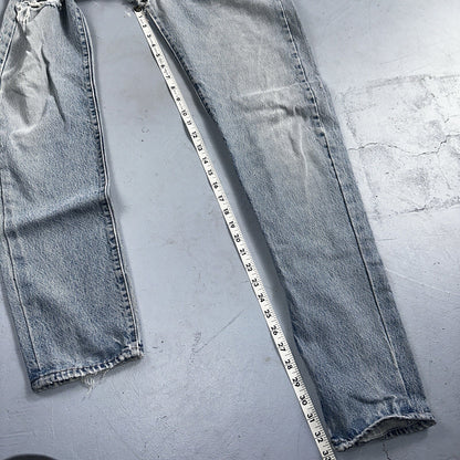 Levis 501 Vintage 80s USA XX Straight Leg Jeans 33x30 Altered Skinny Act 30x33