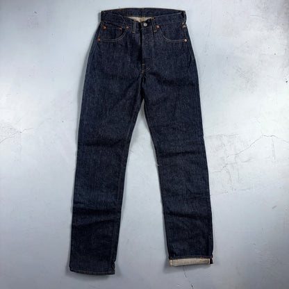 Levis 501 VTG 70s SS Deadstock Redline Selvedge Jeans XX 1966 29x36 Rare Dark DS