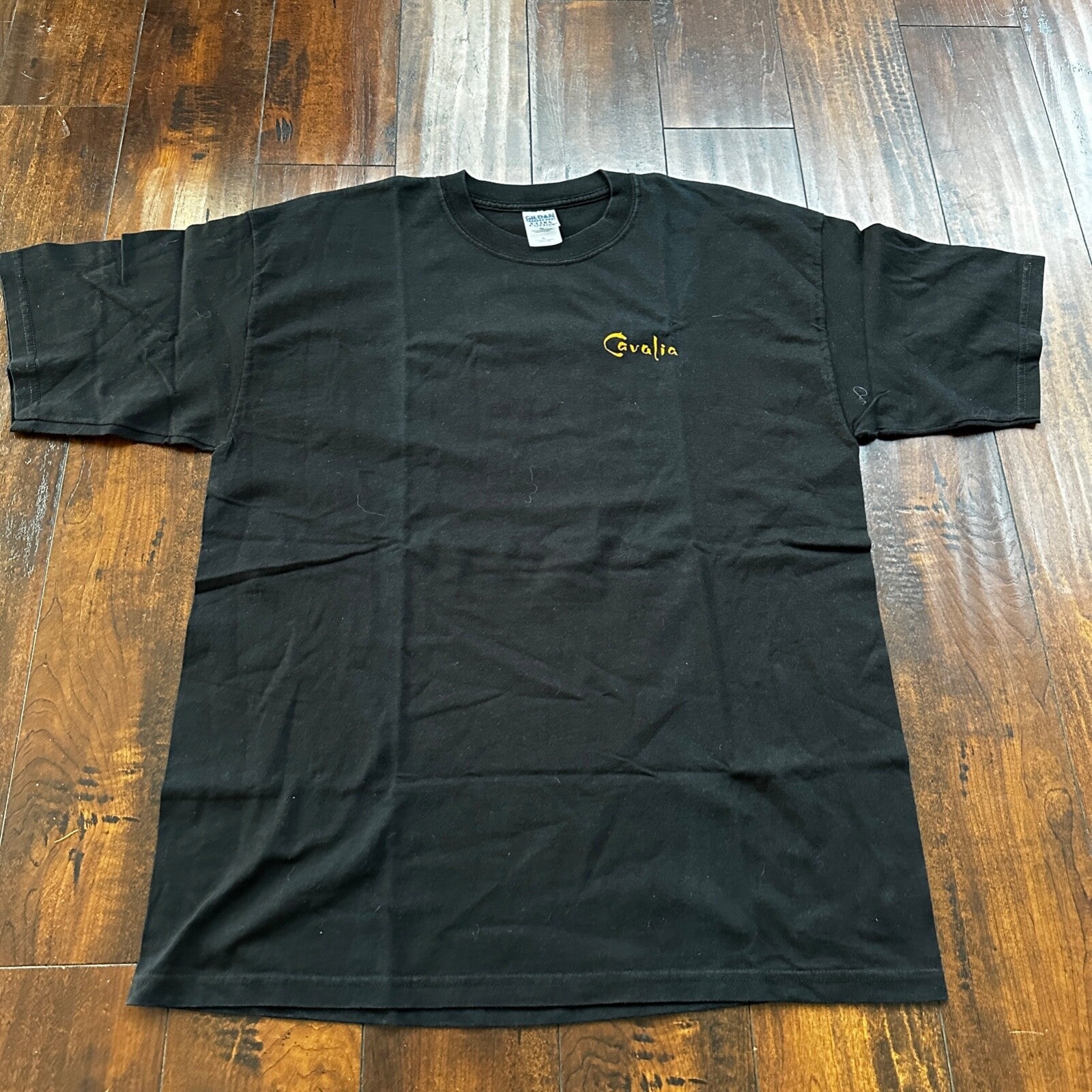 Cavalia Horses Rare Y2K Vintage T Shirt Black Rap Art Love Animals Music Band