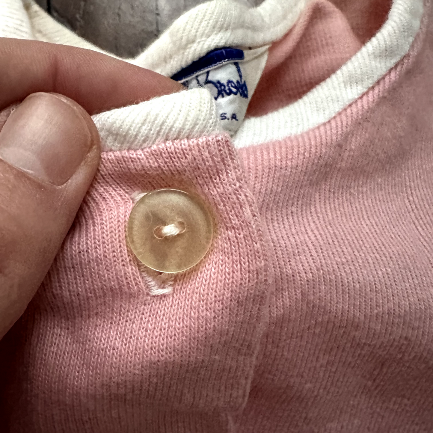 Vintage Bobbie Brooks Women's Pink Crewneck T-Shirt Size Small Rockabilly 80s