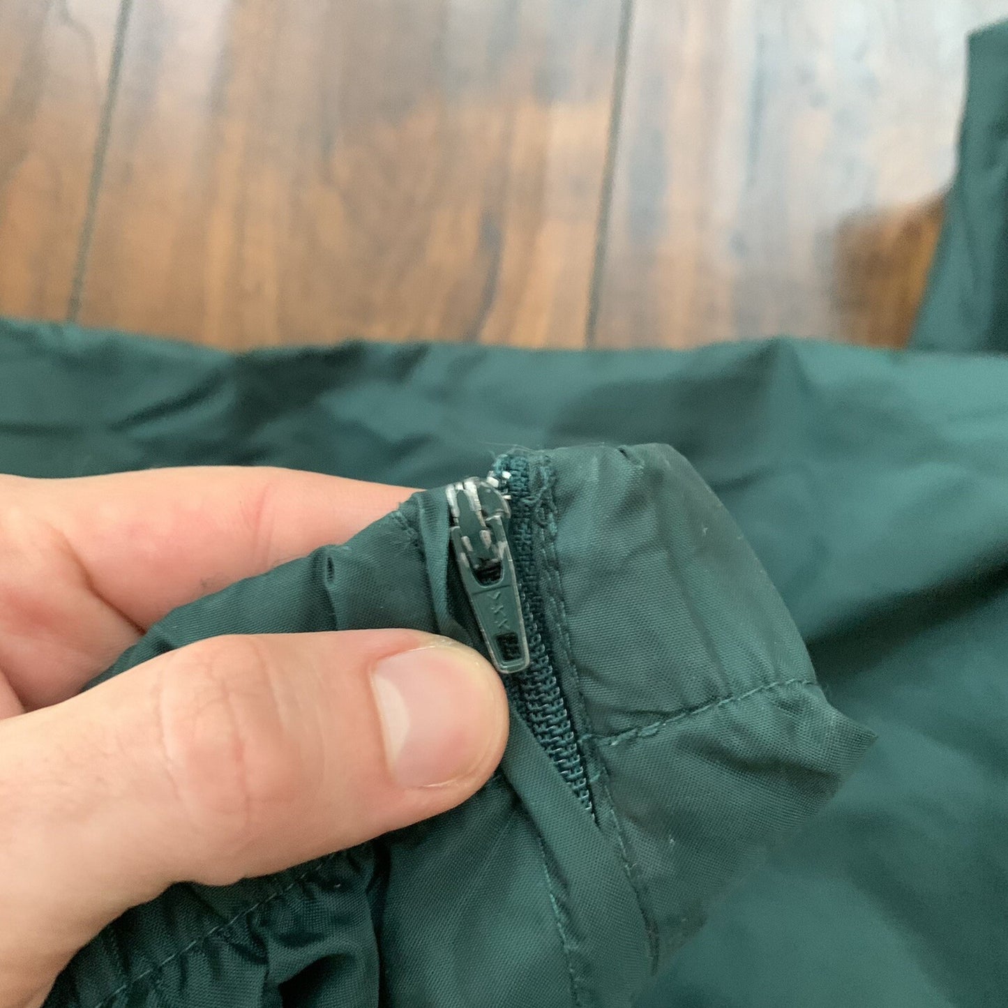 Vintage Nike Warm Up Track Soccer Pants Basic XL Green 90s Essential 80s Jogger