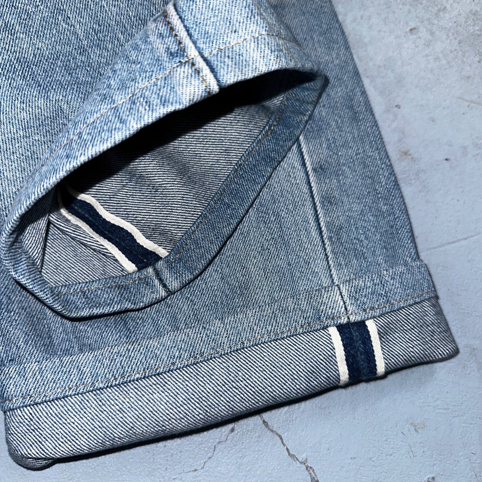 Levis 501 Vintage 80s Redline Selvedge USA XX Jeans Light Wash 30x36 Act 29x25