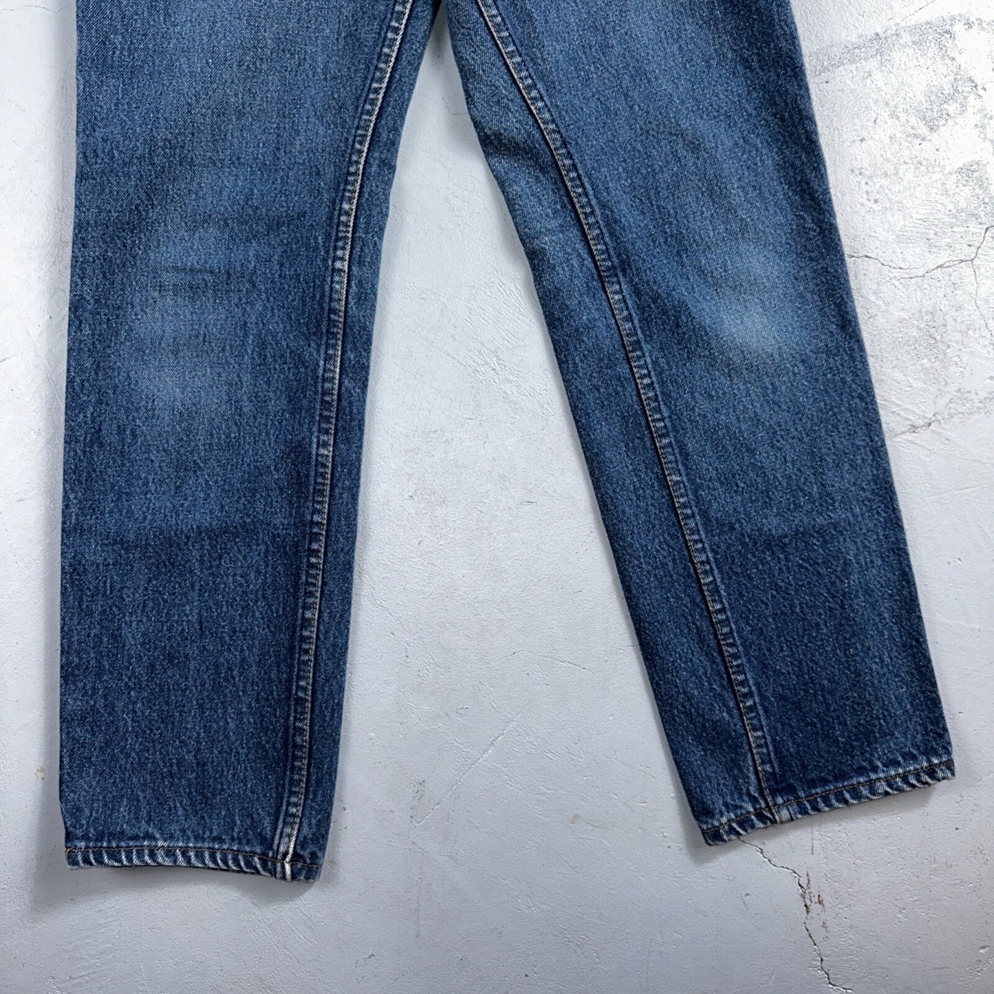 Levis 501 Vintage 80s USA XX Straight Leg Jeans Blue 26501 Med Wash Act 25x27