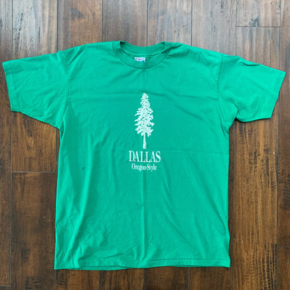 Oregon Style Nike Dallas Vintage T Shirt Tree Prefontaine Green Love Rap Ducks