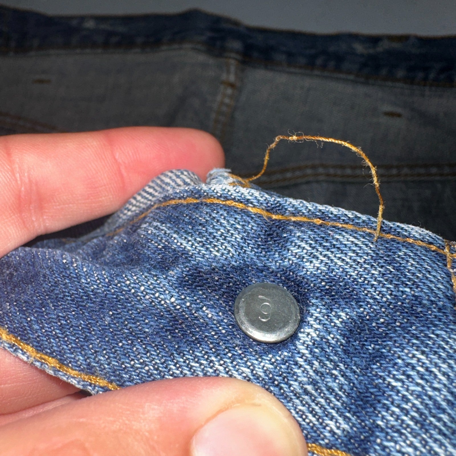 Levis 501 Vintage 70s SS Redline Selvedge USA XX Jeans Med Wash 48x30 Act 44x26