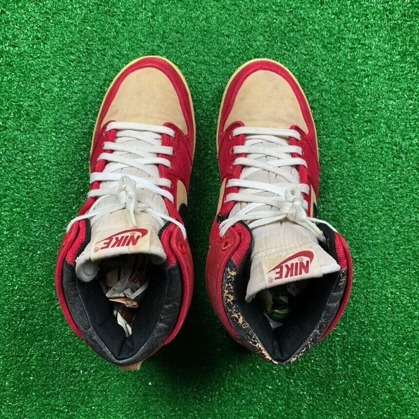 Nike OG 1985 Air Jordan 1 AJKO Chicago Red White Rare Vintage 85 8.5 Bred Royal