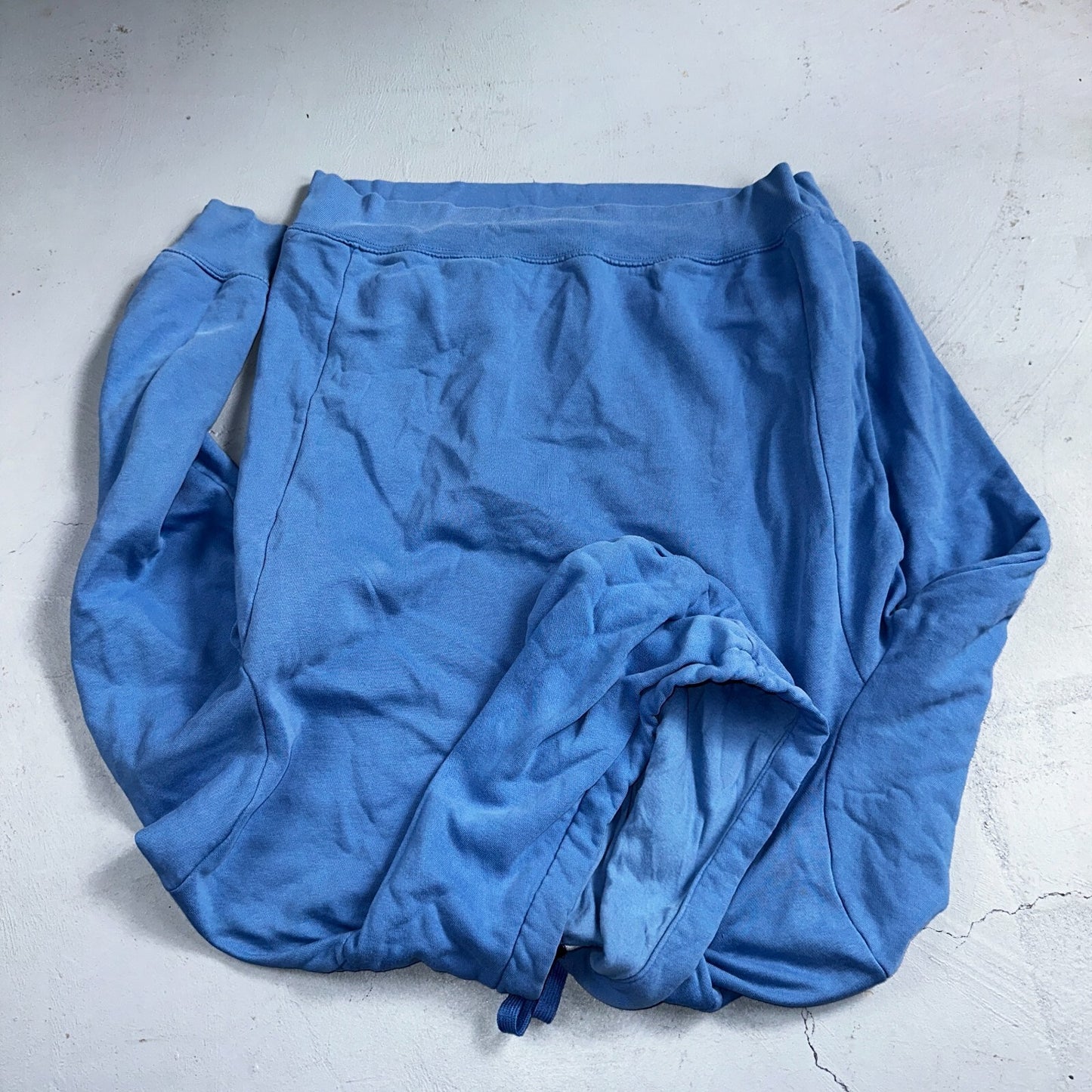 GAP Hoodie Mens Small Blue Navy Lightweight Spellout Casual Sweater Sweatshirt