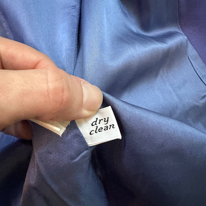 VTG Pendleton Women’s 100% Virgin Wool Purple Blazer Jacket USA Size 8 Skirt Set