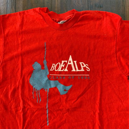Boe Alps Red Hanes Nike Vintage T Shirt 1990 90s Pacific Northwest Mountain
