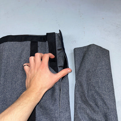 Antique 1900s Union USMA US Military Academy Cadet Uniform Gray Wool Jacket