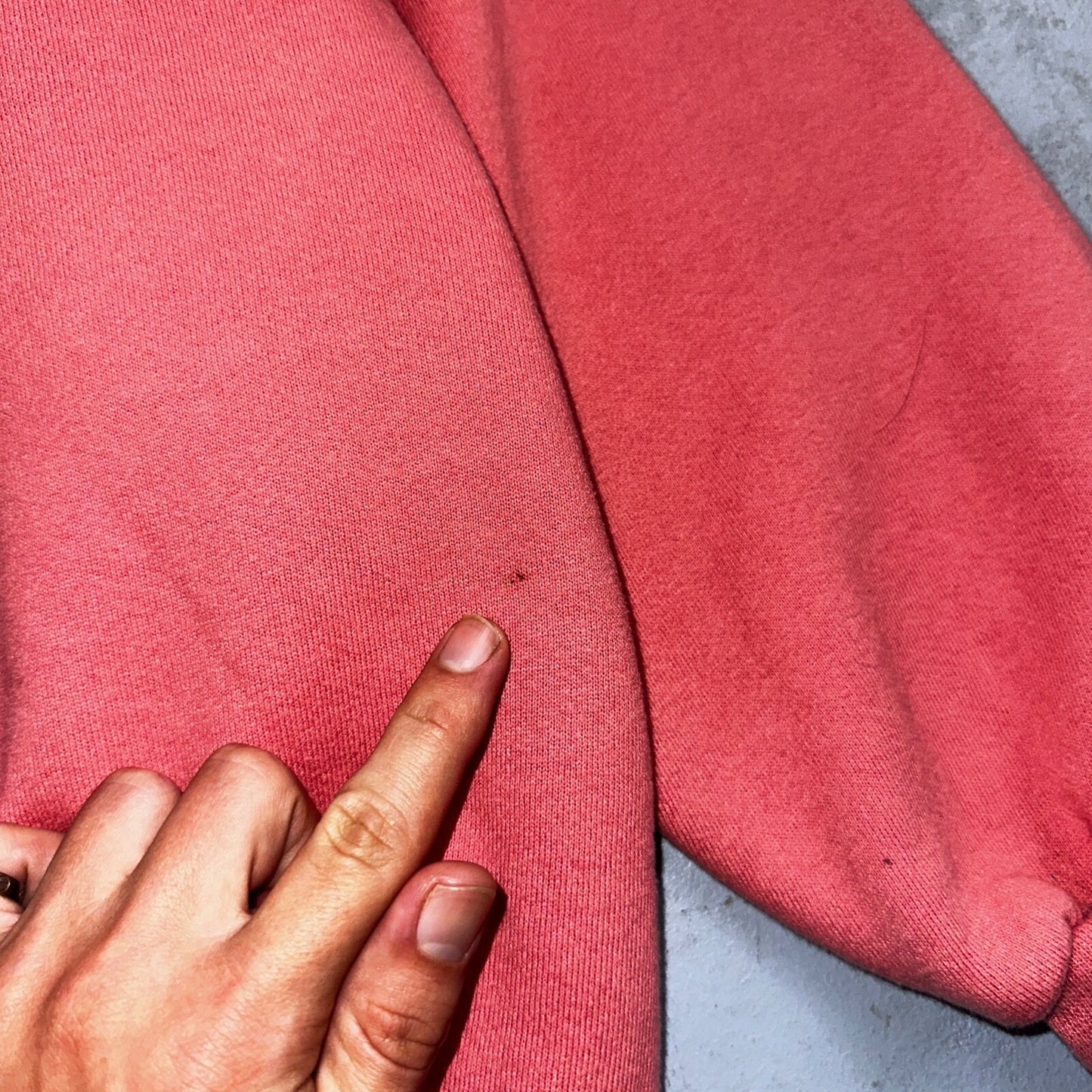 1990s VTG Jerzees Sport Blank Sweatshirt 2XL 90s Pink Made In USA Crewneck