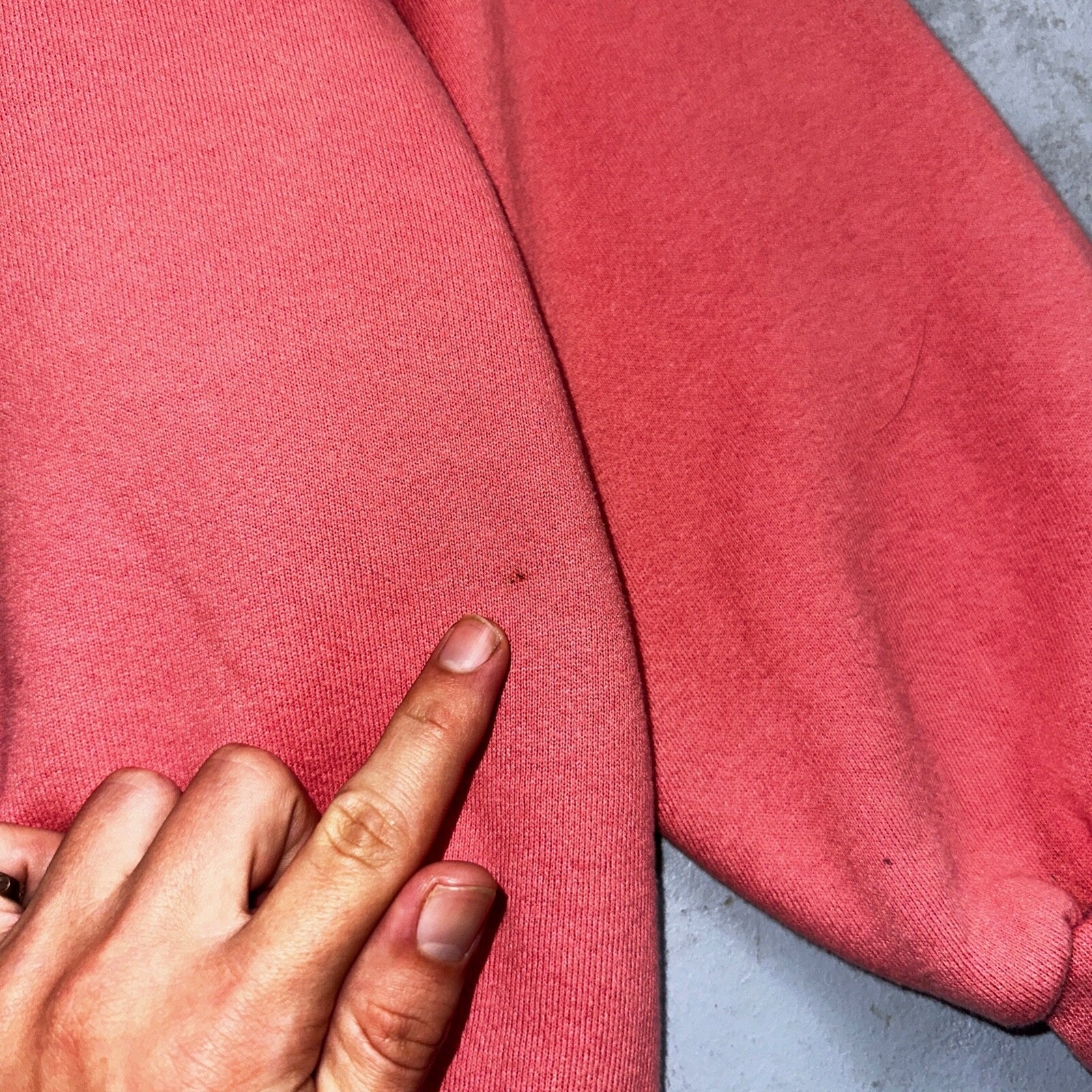 1990s VTG Jerzees Sport Blank Sweatshirt 2XL 90s Pink Made In USA Crewneck