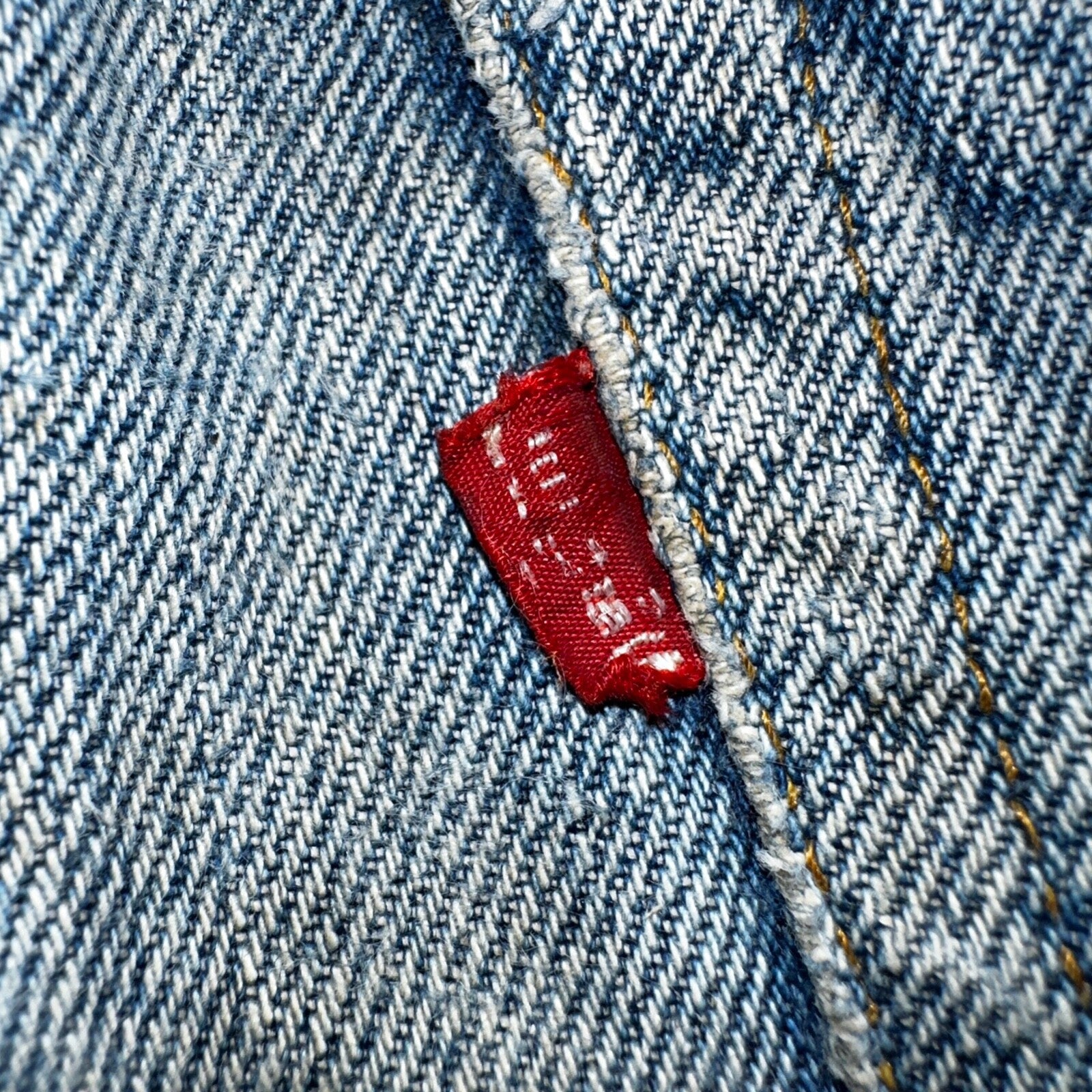 Levis 501 VTG 70s SS Redline Selvedge Jeans XX Thrashed Ripped Act 29x29