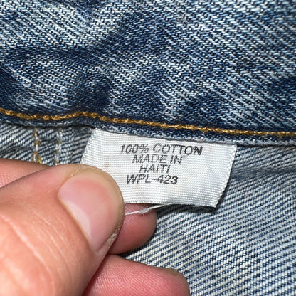 Levis 501 Vintage Y2K XX Straight Leg Jeans Blue Light Wash 40x34 Act 40x32