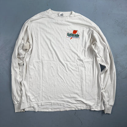 VTG 90s Gatorade Thirst Quencher T-Shirt Size XL FOTL Single Stitch Long Sleeve