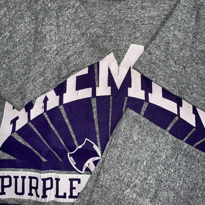 Champion Oregon Axemen VTG T Shirt Eugene High School 80s 1980s Rare School Gray