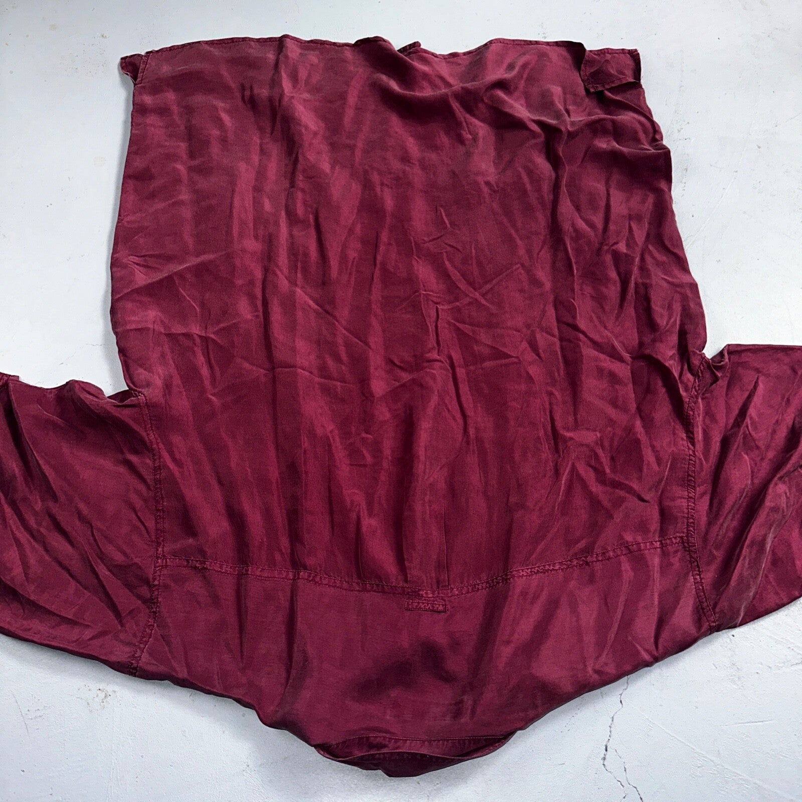 Huk A Poo Mens 2XL Short Sleeve Silk Collared Putting Up Purple VTG