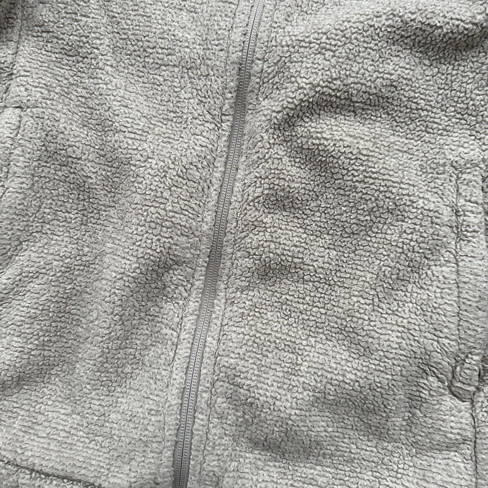 The North Face Fleece Jacket Womens Med Full Zip Sweatshirt Soft Oatmeal Sherpa