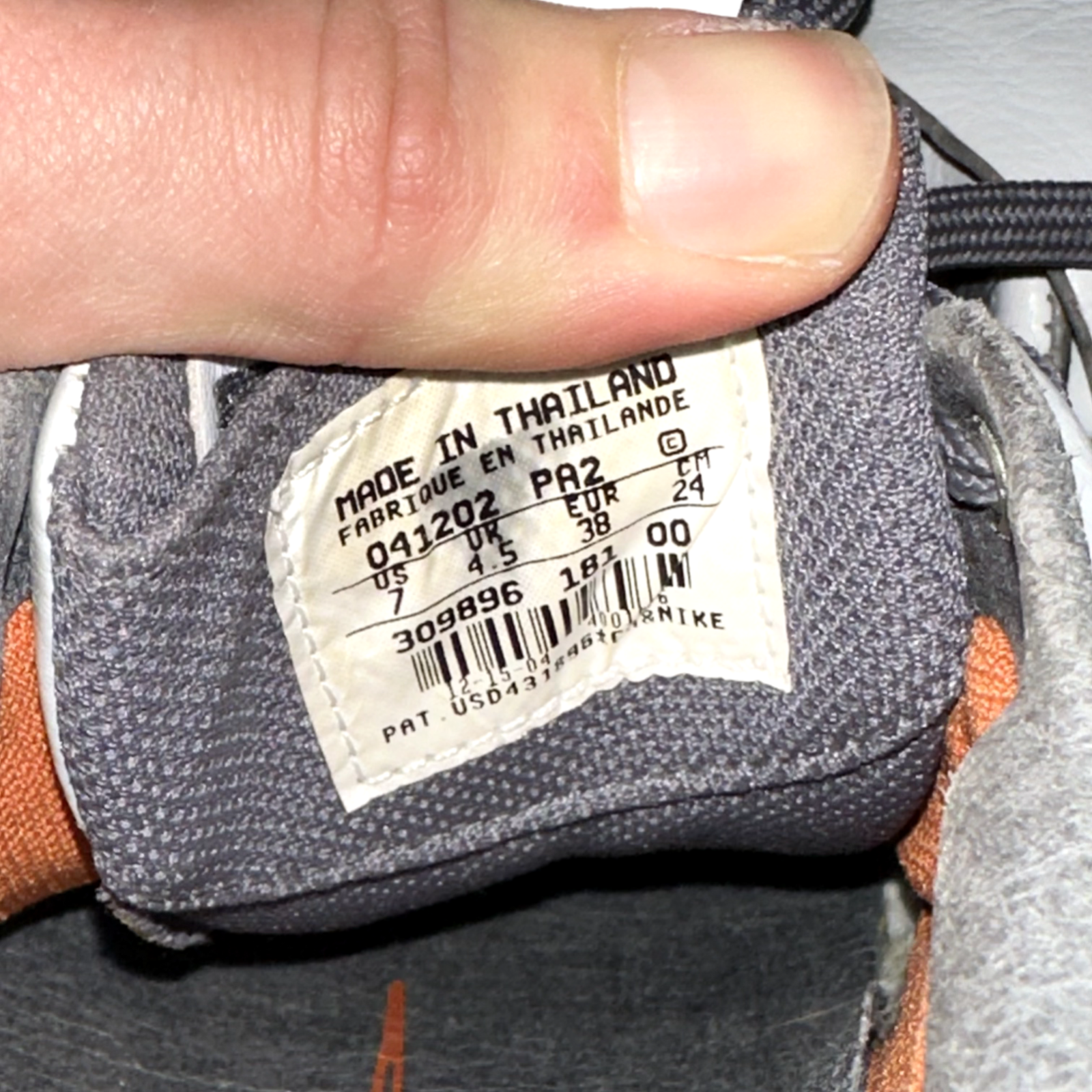 Womens Nike Sport Performance Golf Shoes Size 7 Spikes White VTG Y2K 309896-181