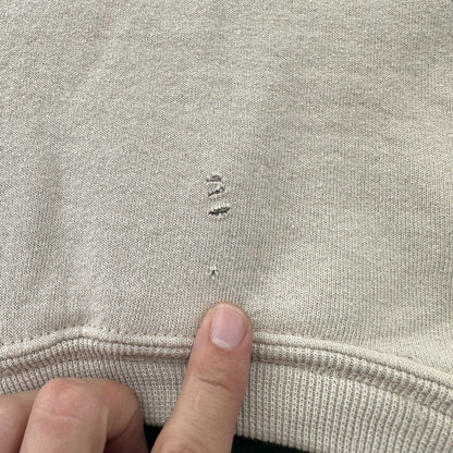 PFI Womens Size XL Autumn Leaves Long Sleeve Green Fall Collared Sweatshirt 90s