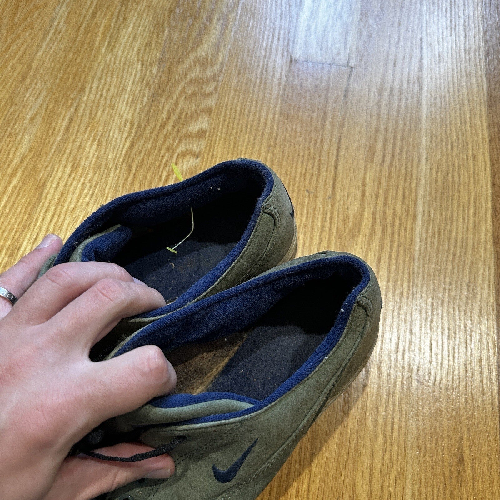 Nike GTS 1996 VTG Womens Size 9 Tennis Shoes Travis Scott Olive Thrashed 90s Sho