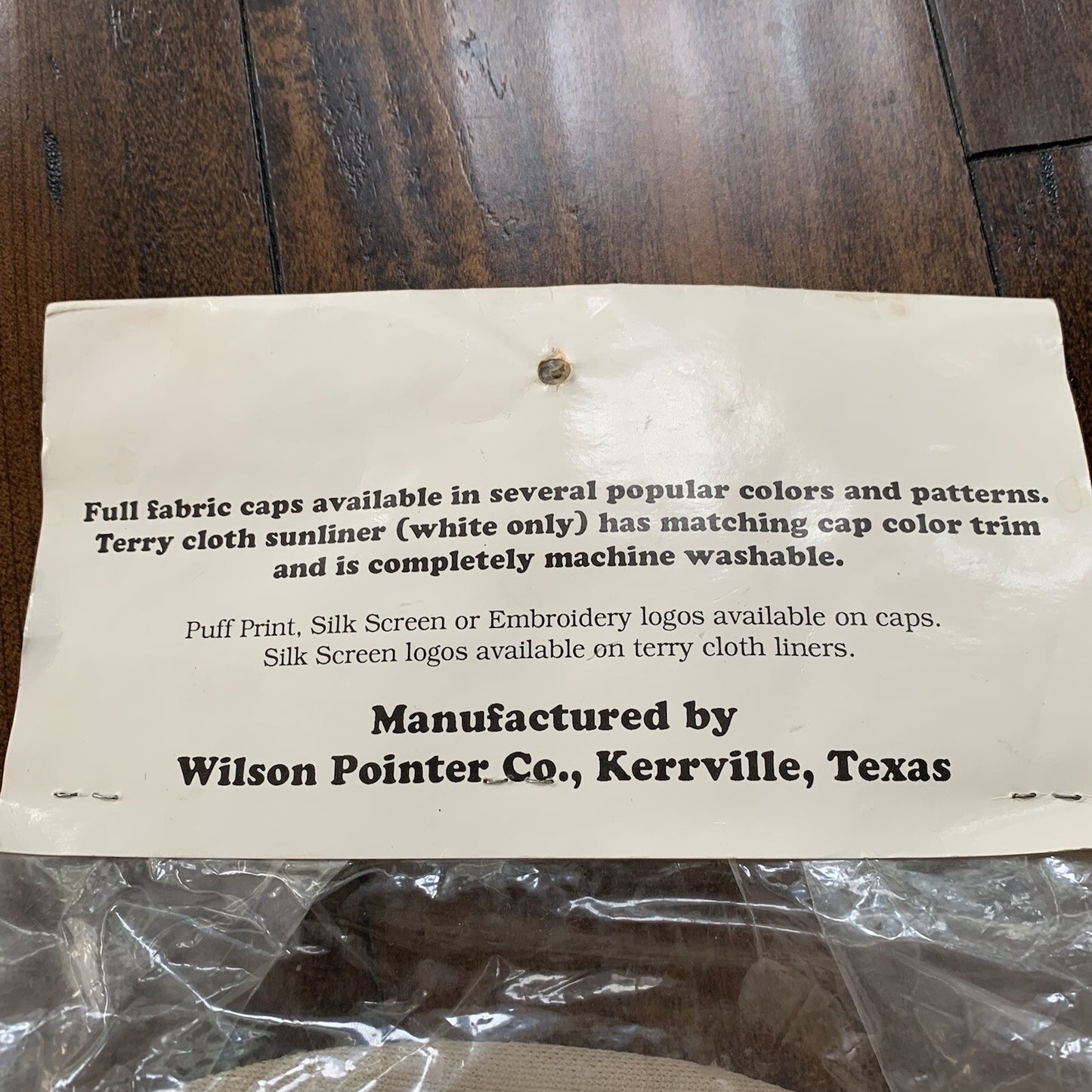 VTG Cap "N" Wrap Snap Back Hat Winter Hunting Work Outdoor USA Rare New 60s 70s