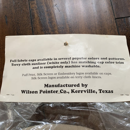 VTG Cap "N" Wrap Snap Back Hat Winter Hunting Work Outdoor USA Rare New 60s 70s