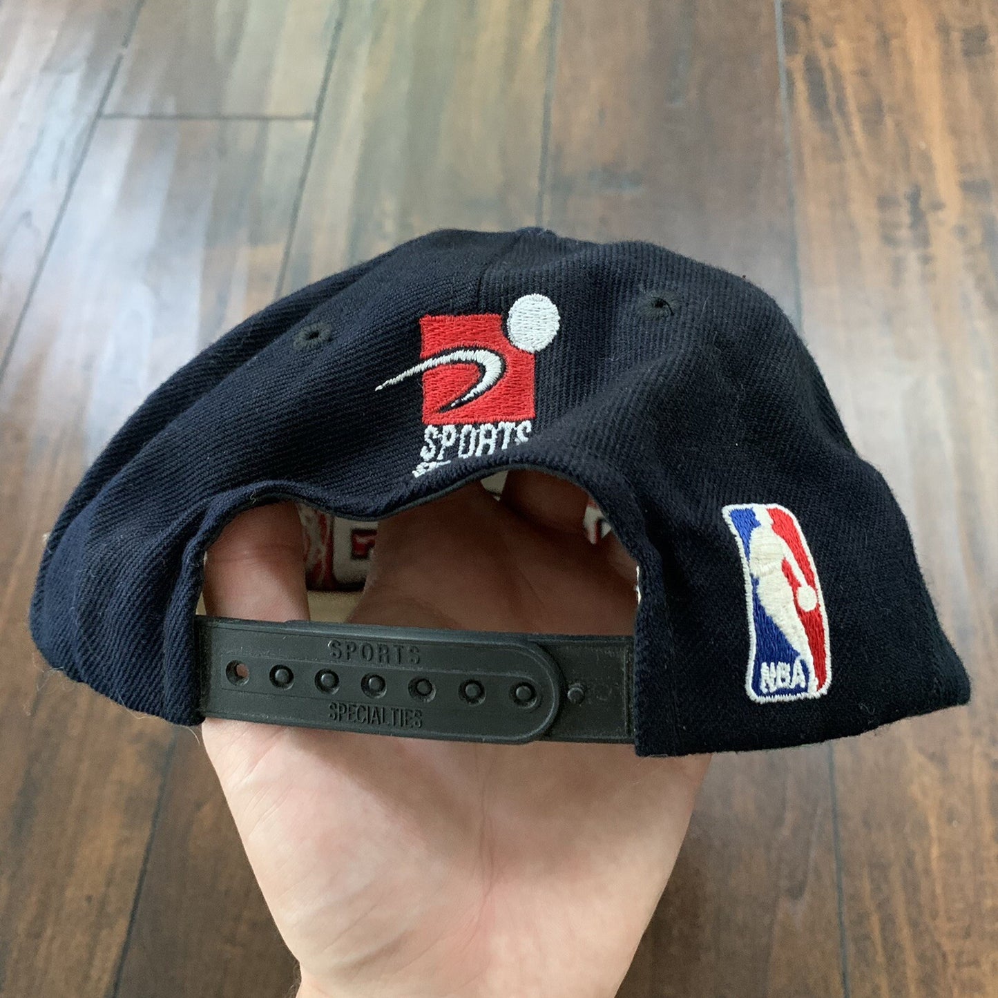 Vintage 90s Portland Trail Blazers Logo Athletic Diamond SnapBack Hat Cap NBA